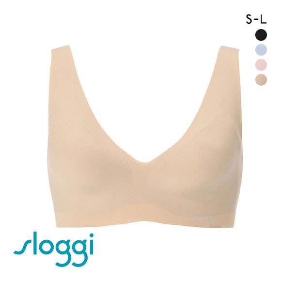 トリンプ 綿混タイプ スロギーG028 カップ付きハーフトップ ベージュ M