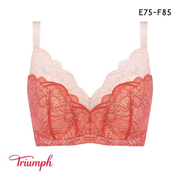 トリンプ すっきり包み込むブラ TR585 WHP ミニマイザーブラジャー フルカップ EF75-85 単品 大きいサイズ 小さくみせる Triumph