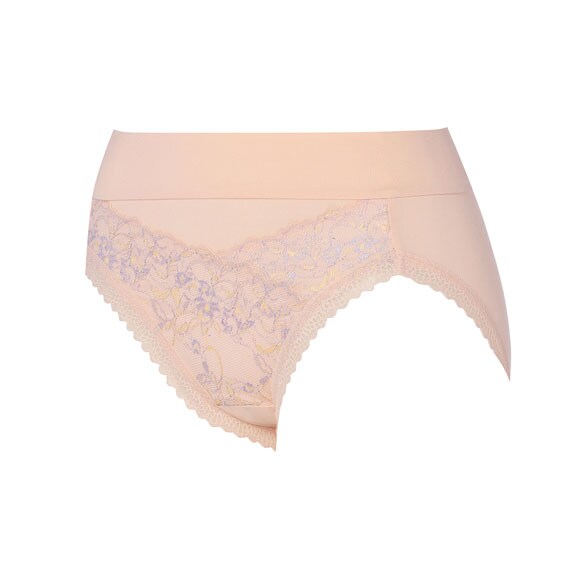 トリンプ TR631 癒しのブラ ショーツ 深め ハイウエスト はきこみ深めショーツ ML Triumph ピンク