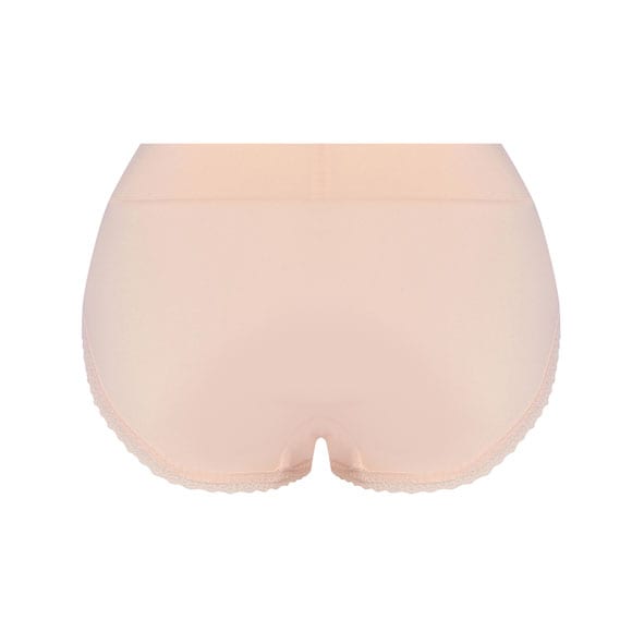 トリンプ TR631 癒しのブラ ショーツ 深め ハイウエスト はきこみ深めショーツ ML Triumph ピンク