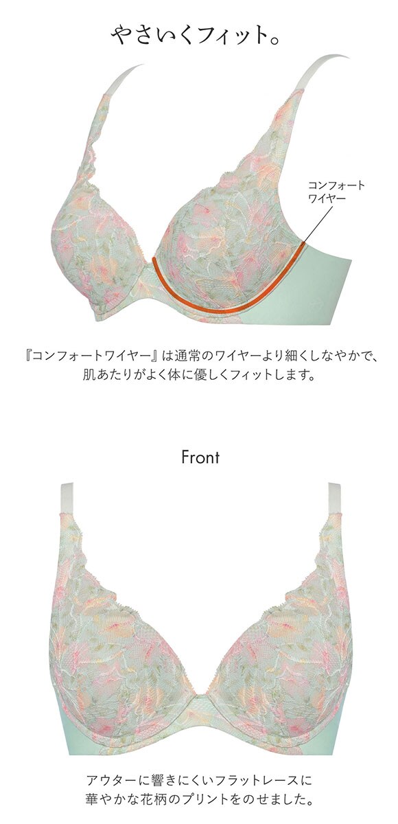 トリンプ TR628 秘めわざ ブラジャー ソフトワイヤー BC Triumph