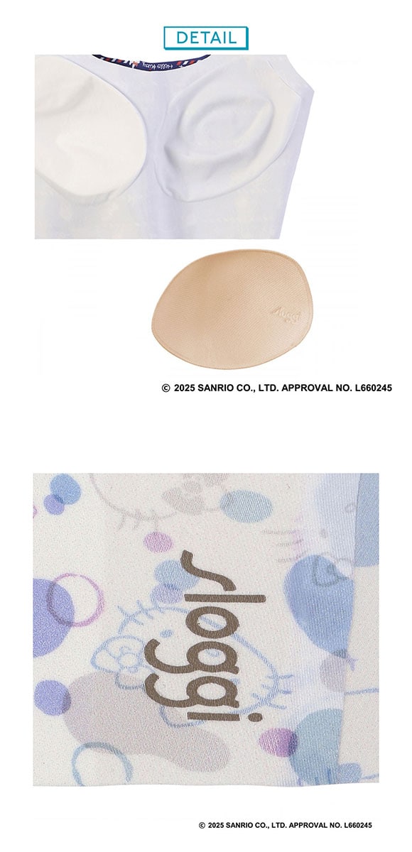 トリンプ スロギー ゼロフィール ブラ ハーフトップ ハローキティコラボ sloggi ZF HELLO KITTY SML Triumph
