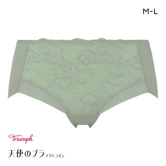 トリンプ TR632 天使のブラ スリムライン レーシィ ショーツ ボーイレングス ML GR Triumph