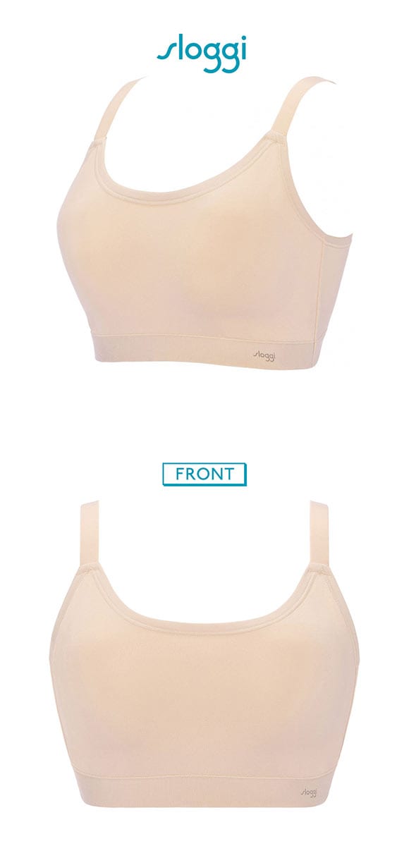 トリンプ スロギー フリーオールラウンド sloggi FREE AR ハーフトップ ラージ LL-3L ワンサイズ 大きいサイズ Triumph