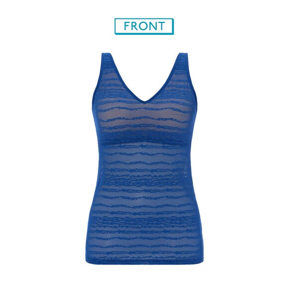 トリンプ スロギー フリーオールラウンド レース sloggi FREE AR Lace Vネック カップ付きトップ S-L 7010 Triumph