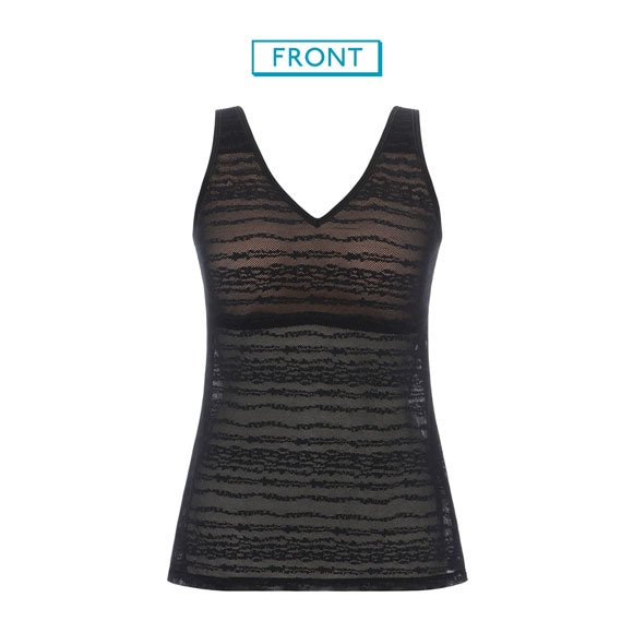 トリンプ スロギー フリーオールラウンド レース sloggi FREE AR Lace Vネック カップ付きトップ ラージ LL-3L Triumph