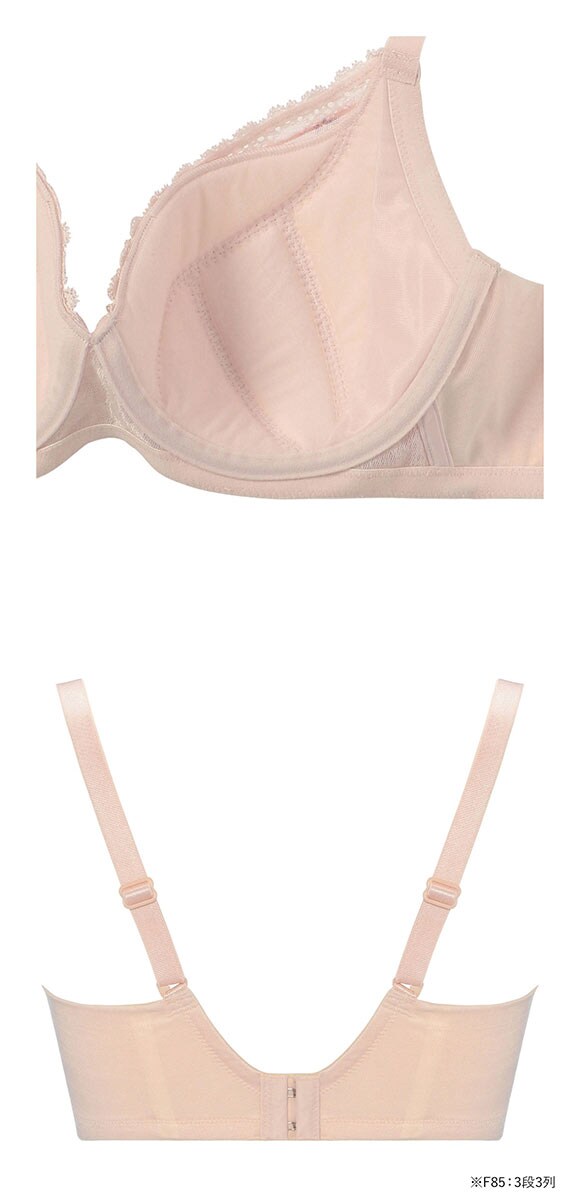 トリンプ TR635 小さくしたいブラ 無理なく着やせ レース ブラジャー EF 大きいサイズ Triumph