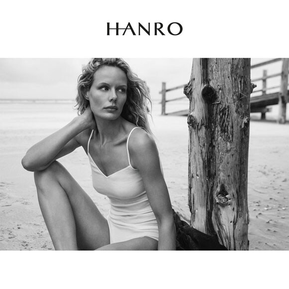 ハンロ コットン シームレス タンクトップ HANRO COTTON SEAMLESS Uネック インナー