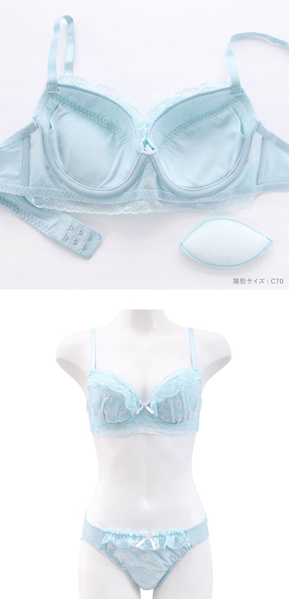 ドルチェフィオラ ブラジャー ショーツ セット フルールペティヨン BCDEF 大きいサイズ ソフトワイヤー やさしい Dolce Fiora