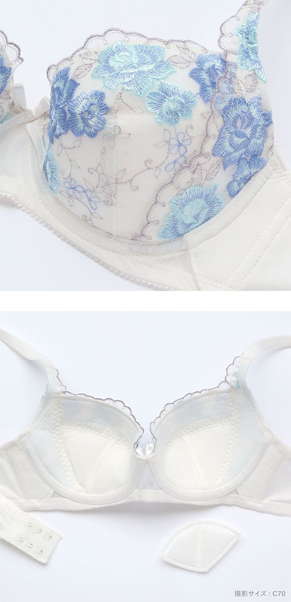 脇流れホールド体験 美胸リフトブラ ブラジャー ショーツ セット ABCD70-85 脇高 脇肉 アンダー大きいサイズ グラマー 谷間 着やせ アンチエイジング