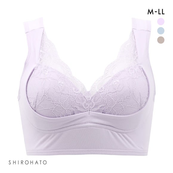 ねるねん おやすみブラ ナイトブラ リラックス 横流れしない やさしく包み込む ブラジャー ノンワイヤー ハーフトップ 単品