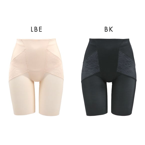 瞬間細見えパンツ ロングガードル くびれ＆お腹押さえ＆ヒップアップ 骨盤 ショーツガードル 細見え 補正下着