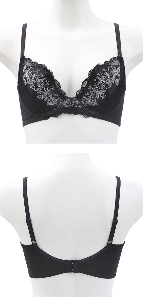 ビューティーアシスト さわやか軽量 薄くて軽いノンワイヤーブラ 3/4カップブラジャー BCD 脇高 美胸 ソフトワイヤー Beauty Asist