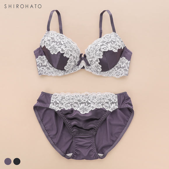 ソニアブラック シルキーサテン ブラセット AAA AA A 小さいサイズ シンデレラサイズ 小胸 SONIA BLACK ブラジャー ショーツ セット