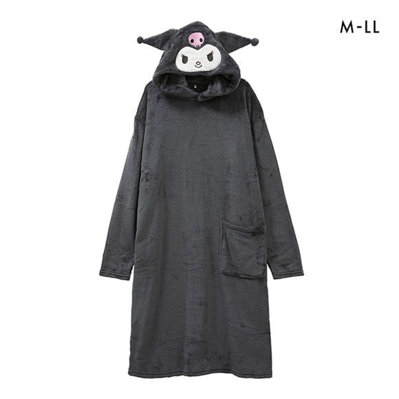 dショッピング |サンリオ Sanrio クロミ Kuromi 着ぐるみ パジャマ ルームウェア ワンピース フード付き M L LL |  カテゴリ：その他の販売できる商品 | SHIROHATO（白鳩） (29221129002W2)|ドコモの通販サイト