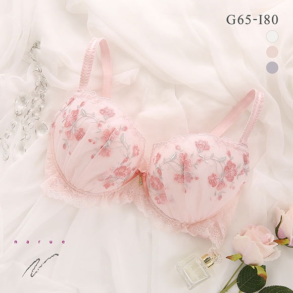 ナルエー ランジェリー フィオナ ブラジャー GHI グラマー 大きいサイズ NARUE