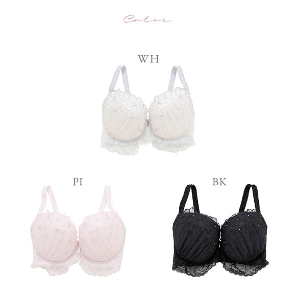 ナルエー ランジェリー コメット ブラジャー GHI グラマー 大きいサイズ NARUE