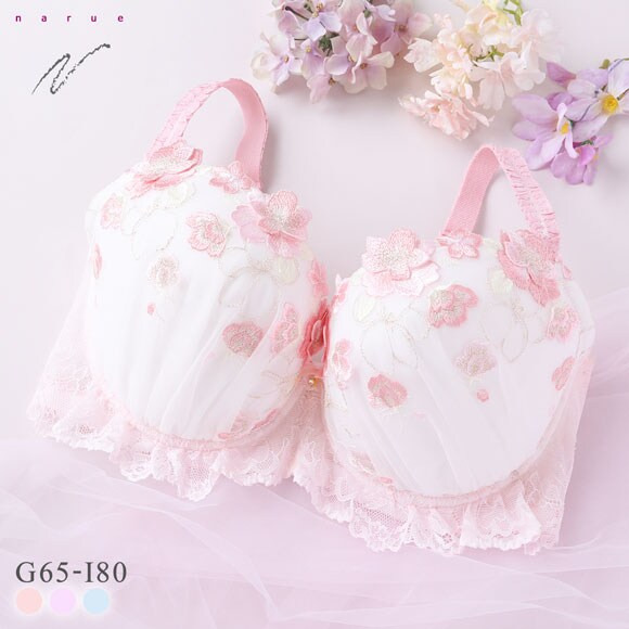 ナルエー ランジェリー ティア ブラジャー GHI 大きいサイズ グラマーサイズ NARUE