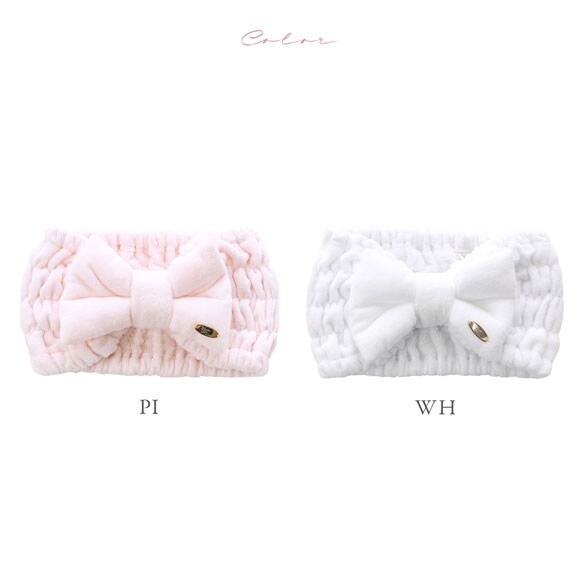 ナルエー パジャマ シャ―リングタオル リボン ヘアバンド ルームウェア NARUE