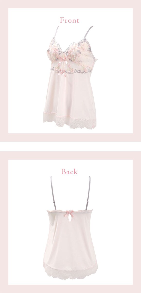 リサマリ エリアン キャミソール ミニスリップ ランジェリー Risa Magli