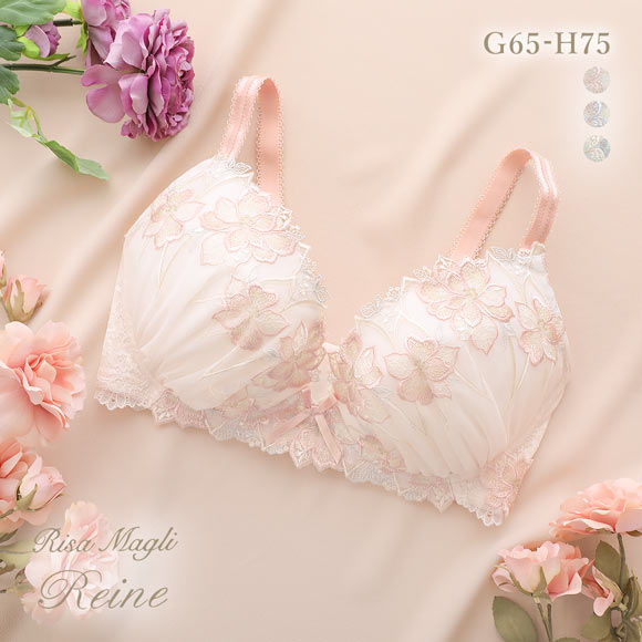 リサマリ レーヌ アデリーノ 3/4カップ ブラジャー GH 大きいサイズ Risa Magli Reine