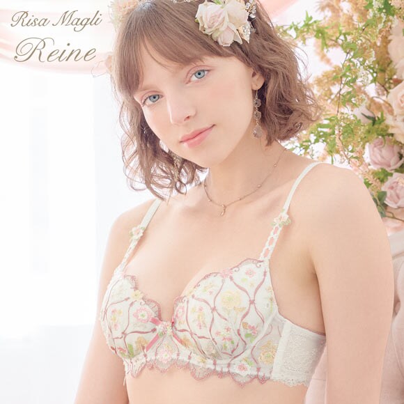 リサマリ レーヌ プルメリア ブラジャー S Make Type BC 谷間ブラ 単品 Risa Magli Reine