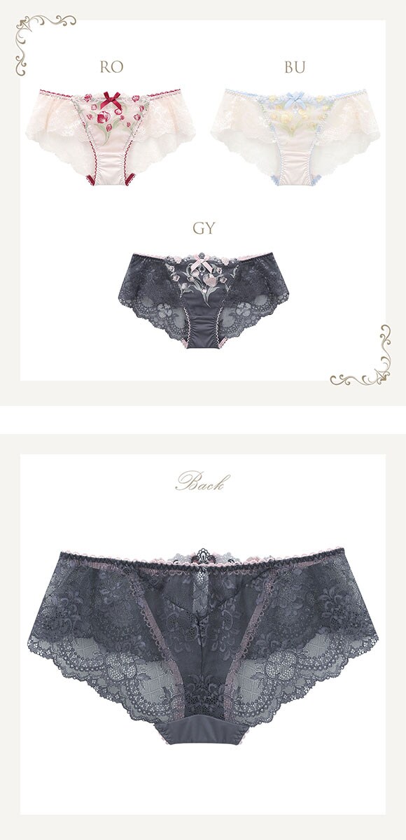 リサマリ レーヌ ラリッサ レースショーツ バックレース Risa Magli Reine