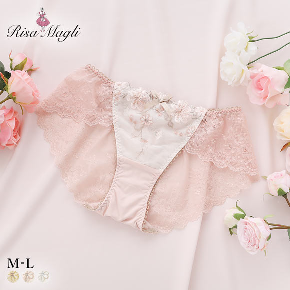リサマリ ジア レースショーツ バックレース Risa Magli