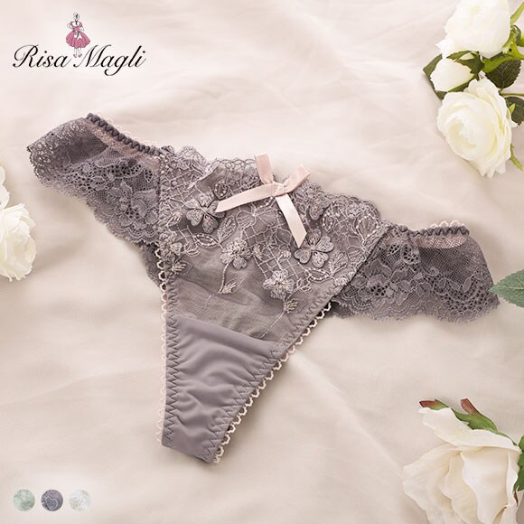 リサマリ ドーラ Tバック ショーツ タンガ ソング ML Risa Magli