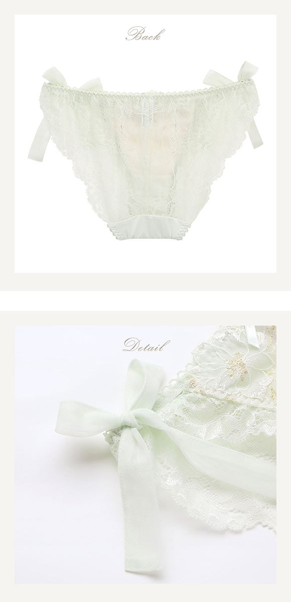 リサマリ レーヌ リカルダ サイドリボンショーツ バックレース Risa Magli Reine