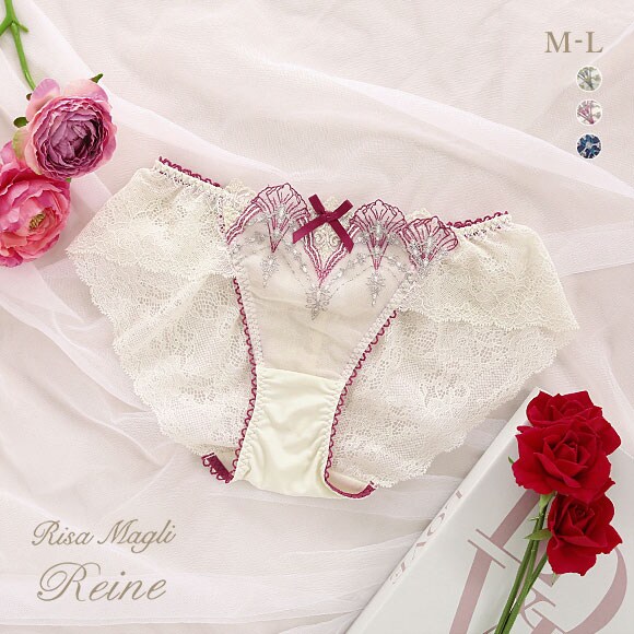 リサマリ レーヌ シェール レースショーツ バックレース ノーマル Risa Magli Reine
