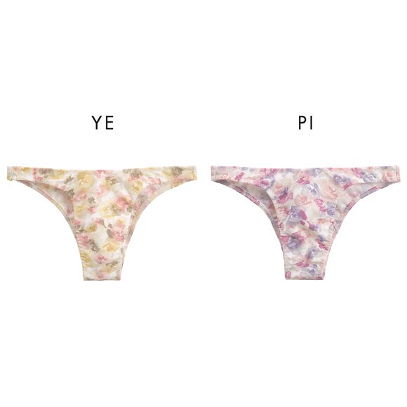 ナルズ パステルローズ ジェンダーレス ハーフバック ビキニ 男女兼用 ブリーフ 前とじ Nars