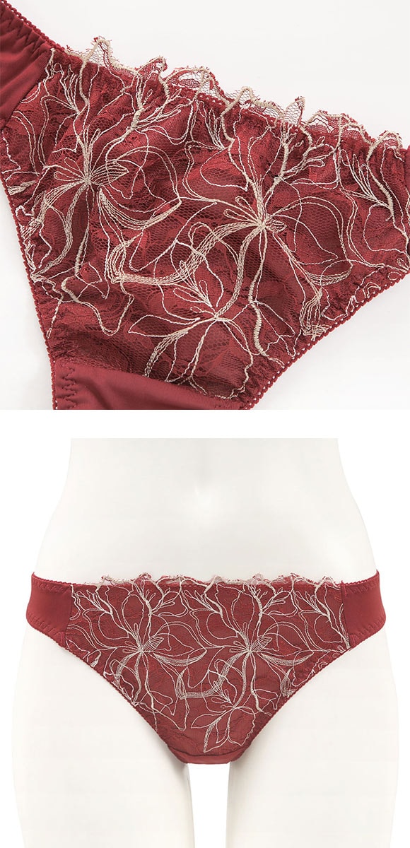 ビーオーエヌ エレガンスフラワー カシュクール シリーズ ショーツ Tバック M L LL 大きいサイズ bon