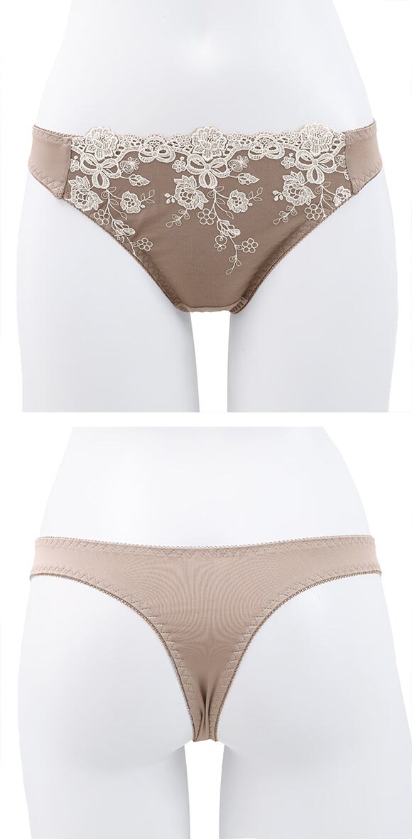 ビーオーエヌ 脇 細見え 胸元リッチ シュッとRich シリーズ ショーツ Tバック M L LL 単品 大きいサイズ