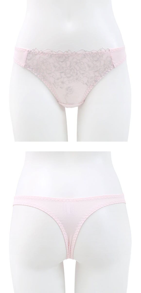 ビーオーエヌ 大輪のバラ シリーズ ショーツ Tバック M L LL 単品 大きいサイズ バックレース bon