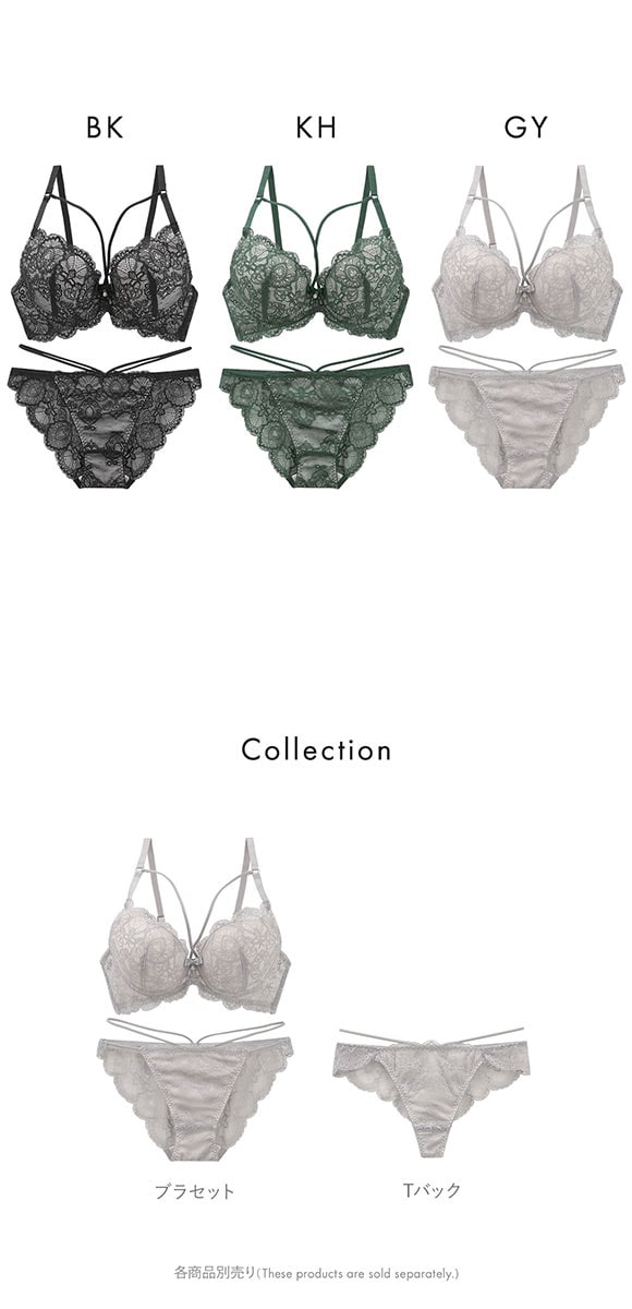 オールレース ヌーディーコード ブラジャー ショーツ セット BCDEF 大きいサイズ バックレース 総レース