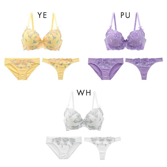 ロイヤルローズ ブラジャー ショーツ セット Tバック 3点セット BCDEF 大きいサイズ