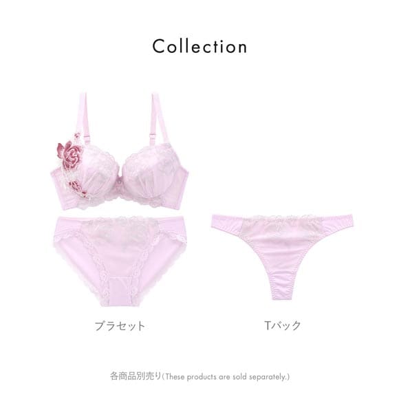 ビーオーエヌ 美胸 脇寄せ バストメイクブラ クラシカルローズ シリーズ ブラジャー ショーツ GHI グラマー 大きいサイズ bon