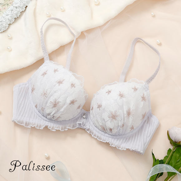 パリーゼ ラピュセル ブラジャー BCD プリーツ Palissee