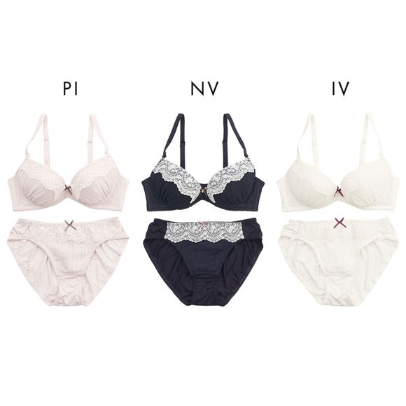 パリーゼ スウィートプリーツ ブラセット ABCDEF ブラジャー ショーツ セット ナイスフィット Palissee