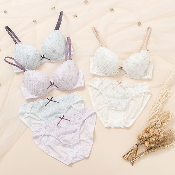 パリーゼ ロマンスフルール ブラジャー ショーツ セット ABCDEF ナイスフィット Palissee