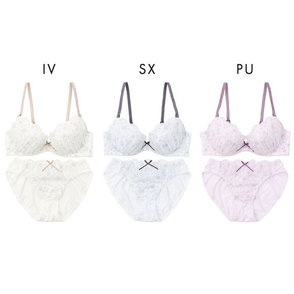 パリーゼ ロマンスフルール ブラジャー ショーツ セット ABCDEF ナイスフィット Palissee