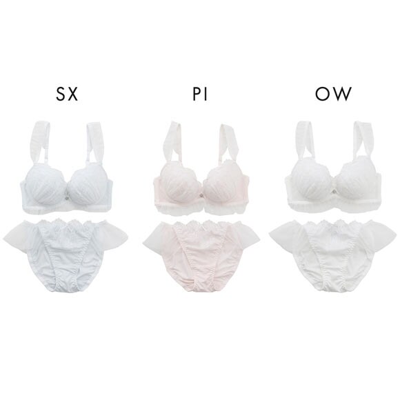 パリーゼ プリンセスフリル ブラセット ABCDEF ブラジャー ショーツ セット おとぎ話 Palissee