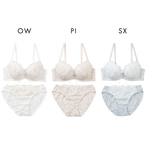 パリーゼ クレールフローラル ブラセット ABCDEF ブラジャー ショーツ セット Palissee