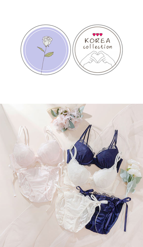 パリーゼ 3wayストラップアレンジ ブラジャー ショーツ セット ABCDEF サイドリボン 背中見せ バックシャン Palissee