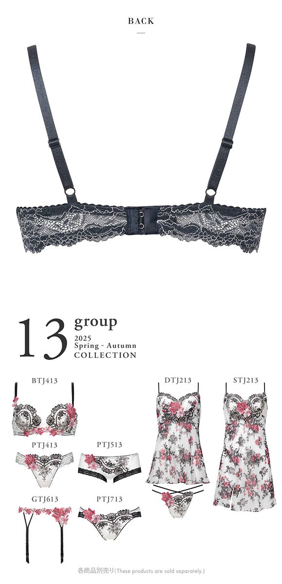 ワコール サルート 13グループ 13G P-UP ブラジャー G プッシュアップ 谷間 大きいサイズ Wacoal Salute BTJ413 25SSフェア