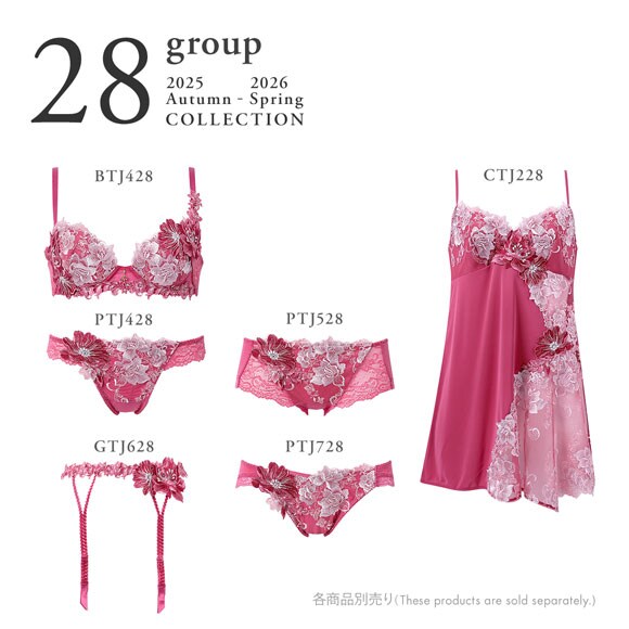 ワコール サルート 28グループ 28G P-UP ブラジャー プッシュアップ G 谷間 大きいサイズ Wacoal Salute BTJ428 25AWブライト