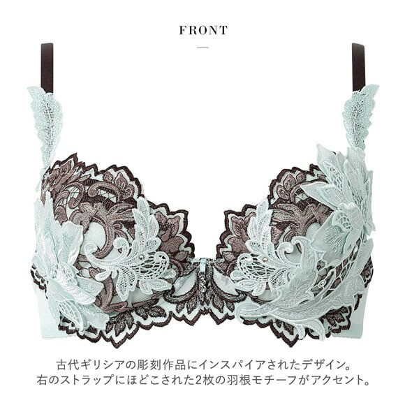 ワコール サルート 32グループ 32G P-UP ブラジャー DEF プッシュアップ Wacoal Salute BTJ432 26SS先行プレステージ