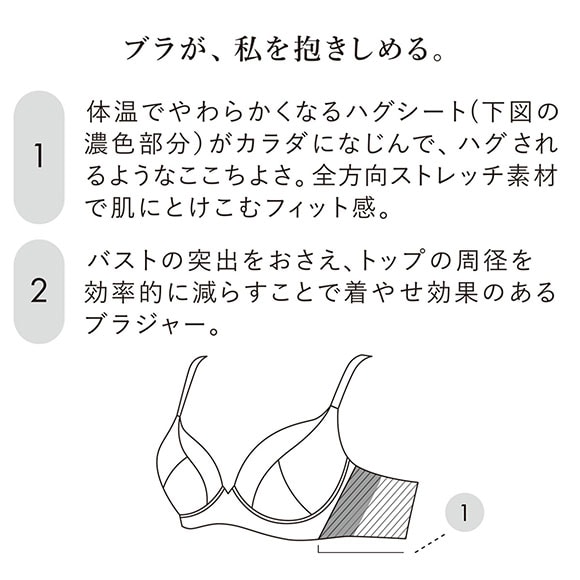 ワコール ハグするブラ コンパクトメイク BXB318 BXB418 フルカップ ブラジャー DEF 大きいサイズ グラマー Wacoal