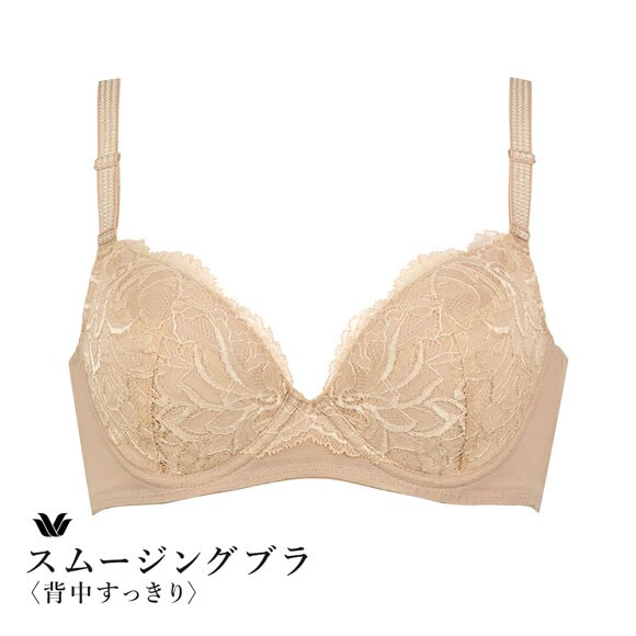 ワコール スムージングブラ 背中すっきり ブラジャー BC Wacoal BXC404 04G